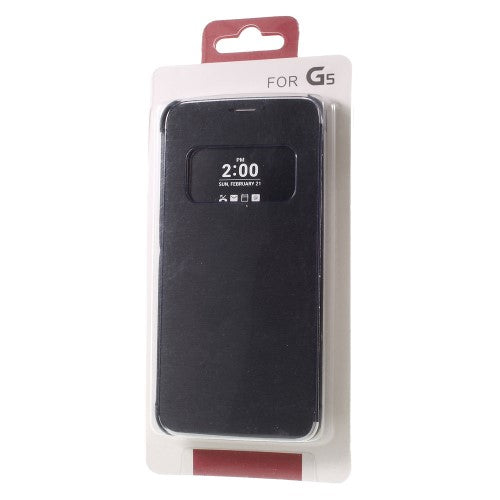 Wallet Case für LG G5 Window View Book Etui