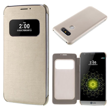 Wallet Case für LG G5 Window View Book Etui