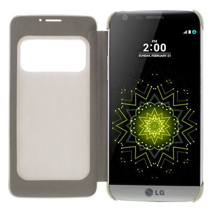 Wallet Case für LG G5 Window View Book Etui