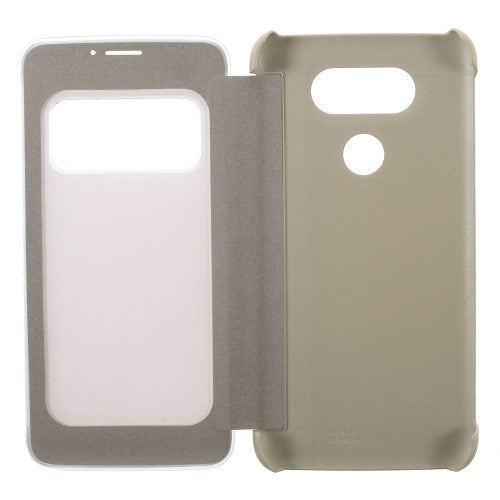 Wallet Case für LG G5 Window View Book Etui