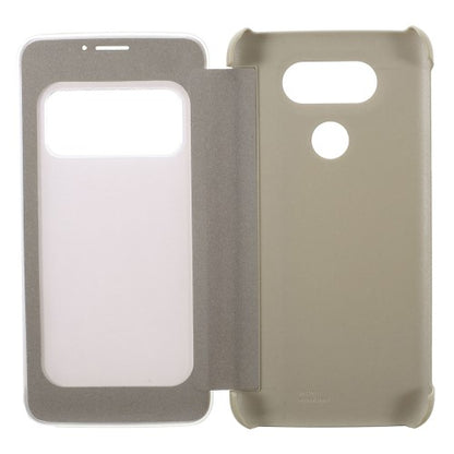 Wallet Case für LG G5 Window View Book Etui