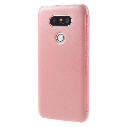 Wallet Case für LG G5 Window View Book Etui