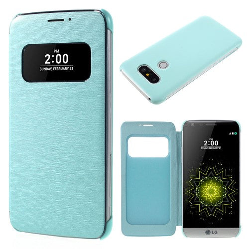 Wallet Case für LG G5 Window View Book Etui