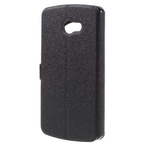 Wallet Case für LG K5 Window View Klapp Etui