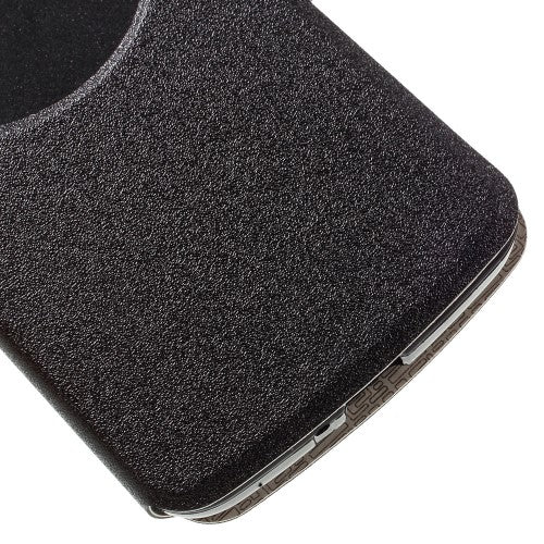 Wallet Case für LG K5 Window View Klapp Etui