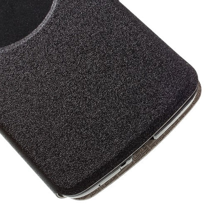 Wallet Case für LG K5 Window View Klapp Etui