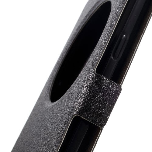 Wallet Case für LG K5 Window View Klapp Etui