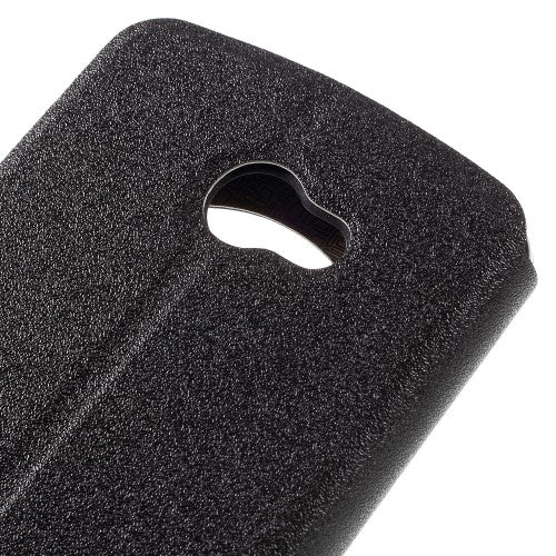 Wallet Case für LG K5 Window View Klapp Etui