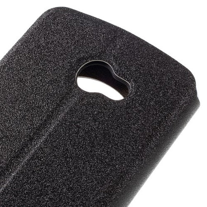 Wallet Case für LG K5 Window View Klapp Etui