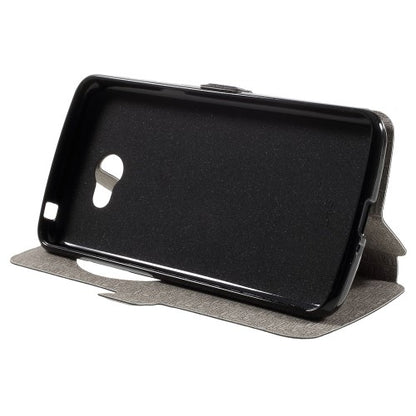 Wallet Case für LG K5 Window View Klapp Etui