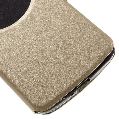 Wallet Case für LG K5 Window View Klapp Etui