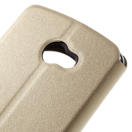 Wallet Case für LG K5 Window View Klapp Etui