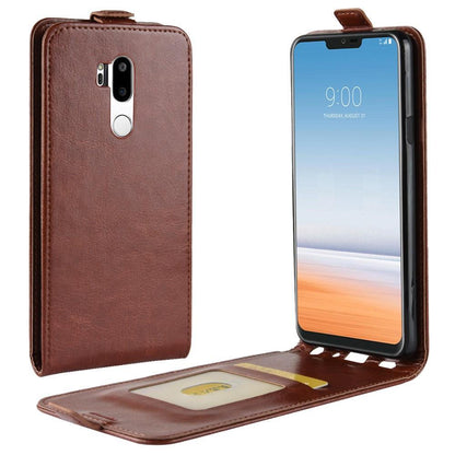Flip Case für LG G7 ThinQ Crazy Horse Card Slot