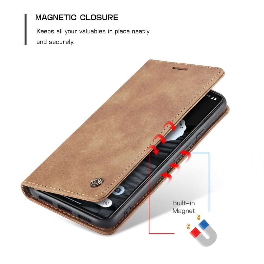 CASEME Handy Tasche für Google Pixel 7 Wallet 013 Series Klapp Hülle Business