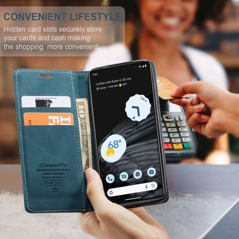 CASEME Handy Tasche für Google Pixel 7 Wallet 013 Series Klapp Hülle Business