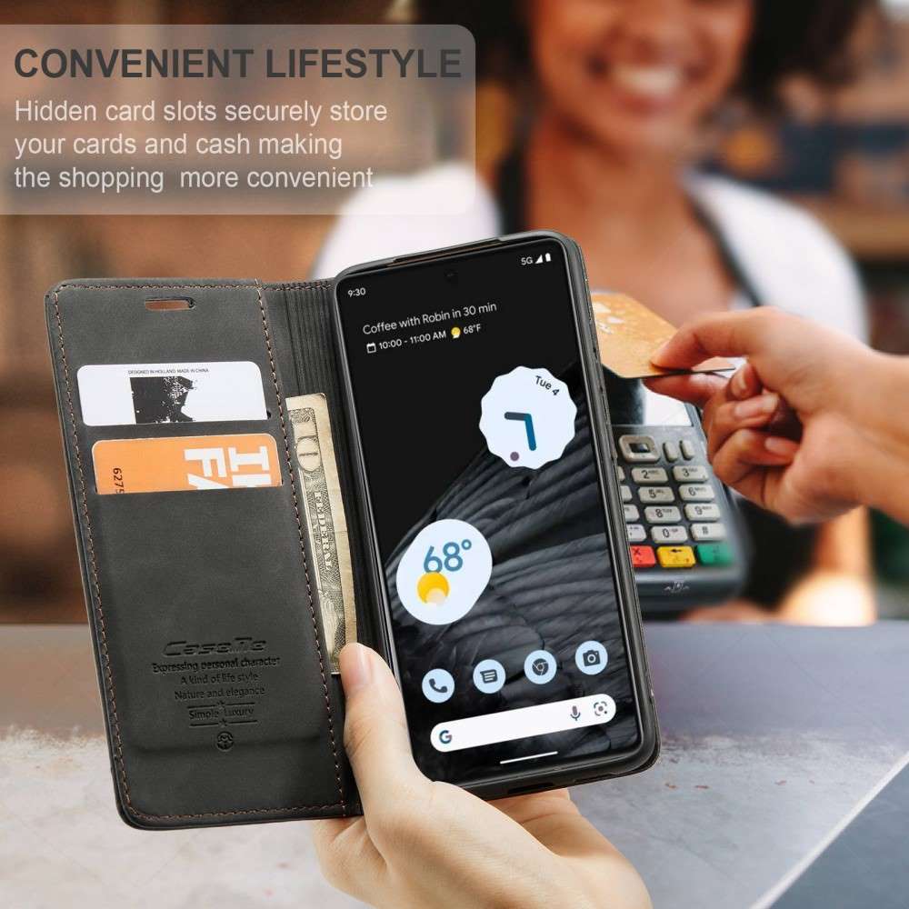 CASEME Handy Tasche für Google Pixel 7 Wallet 013 Series Klapp Hülle Business