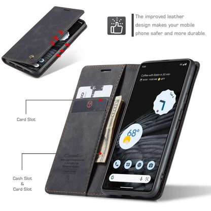 CASEME Handy Tasche für Google Pixel 7 Wallet 013 Series Klapp Hülle Business