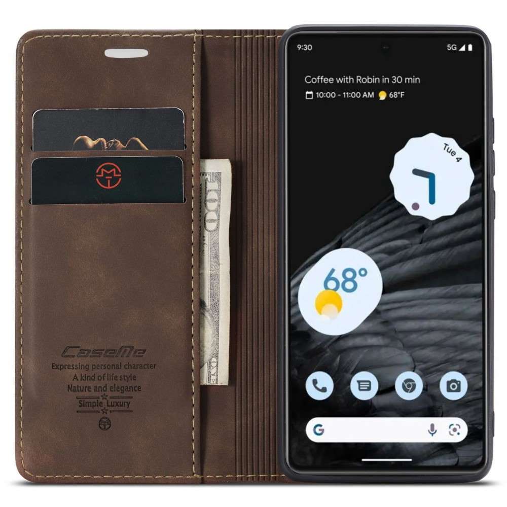 CASEME Handy Tasche für Google Pixel 7 Wallet 013 Series Klapp Hülle Business