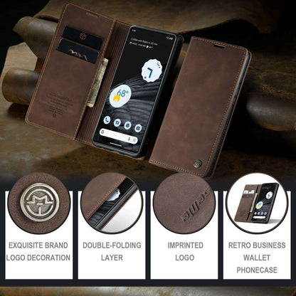 CASEME Handy Tasche für Google Pixel 7 Wallet 013 Series Klapp Hülle Business
