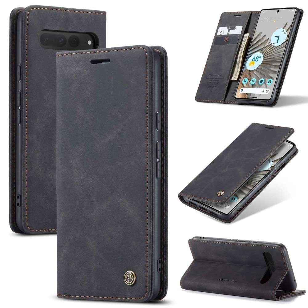 CASEME Handy Tasche für Google Pixel 7 PRO Wallet 013 Series Hülle Klapp Etui