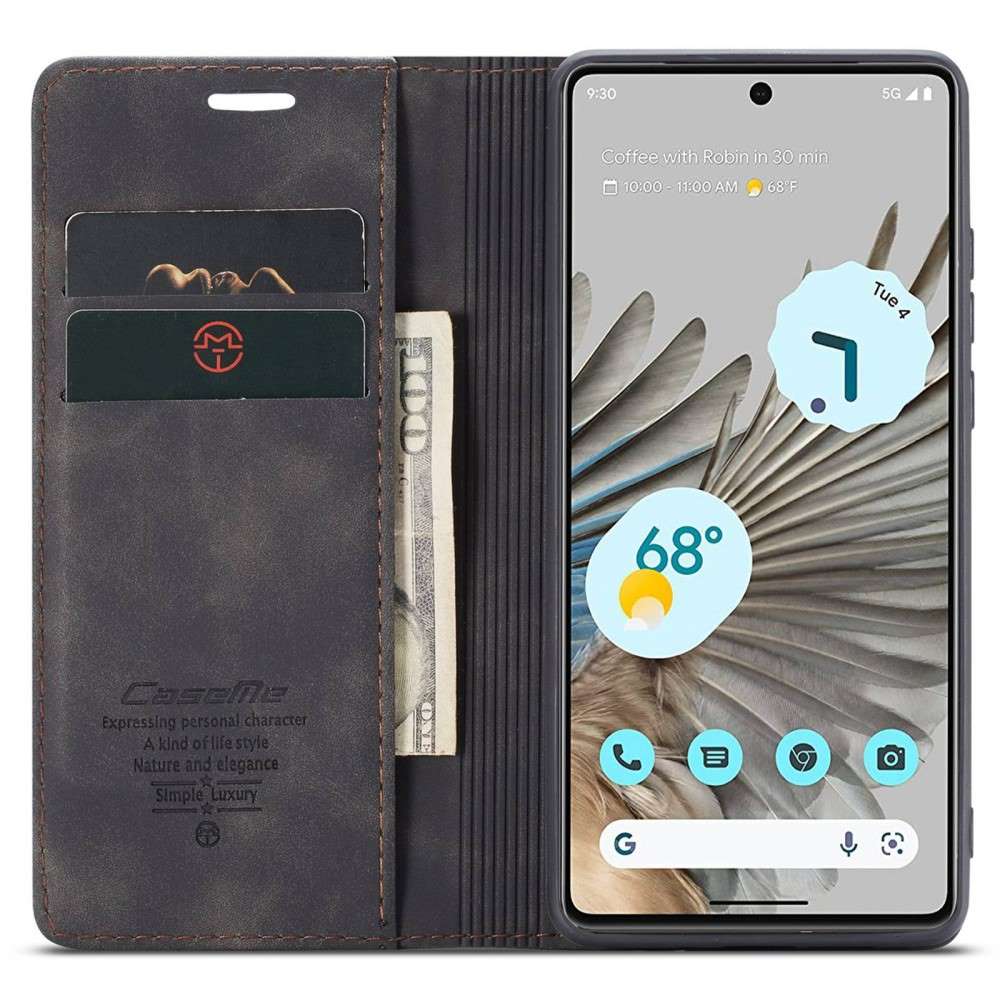 CASEME Handy Tasche für Google Pixel 7 PRO Wallet 013 Series Hülle Klapp Etui