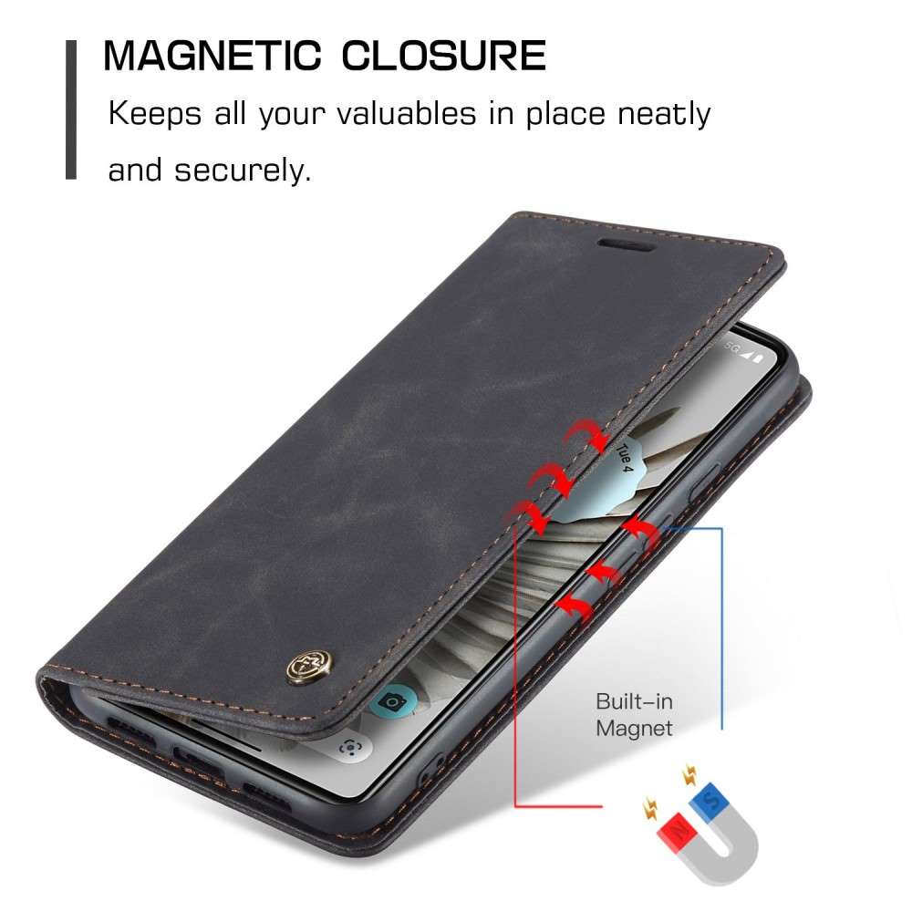 CASEME Handy Tasche für Google Pixel 7 PRO Wallet 013 Series Hülle Klapp Etui