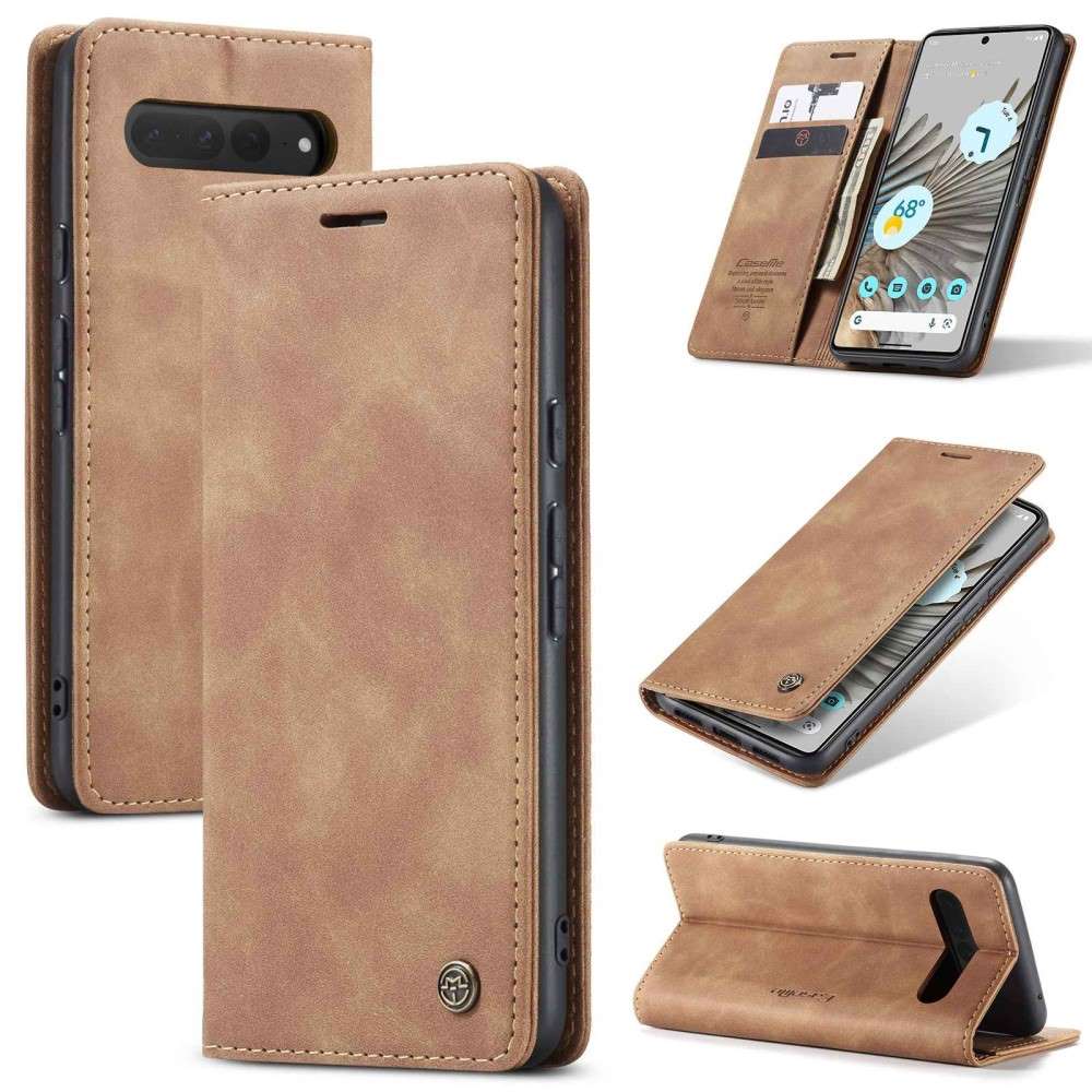 CASEME Handy Tasche für Google Pixel 7 PRO Wallet 013 Series Hülle Klapp Etui