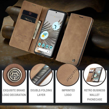 CASEME Handy Tasche für Google Pixel 7 PRO Wallet 013 Series Hülle Klapp Etui