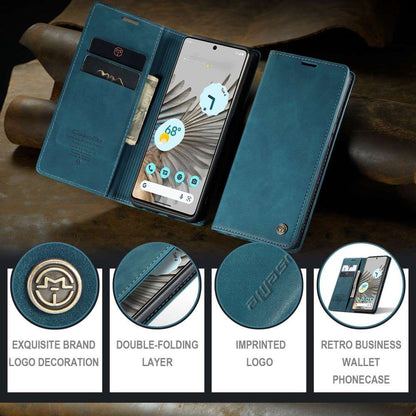 CASEME Handy Tasche für Google Pixel 7 PRO Wallet 013 Series Hülle Klapp Etui