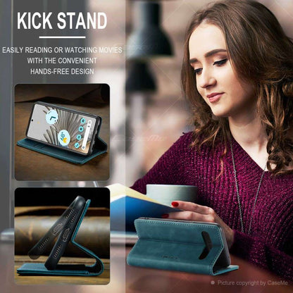 CASEME Handy Tasche für Google Pixel 7 PRO Wallet 013 Series Hülle Klapp Etui
