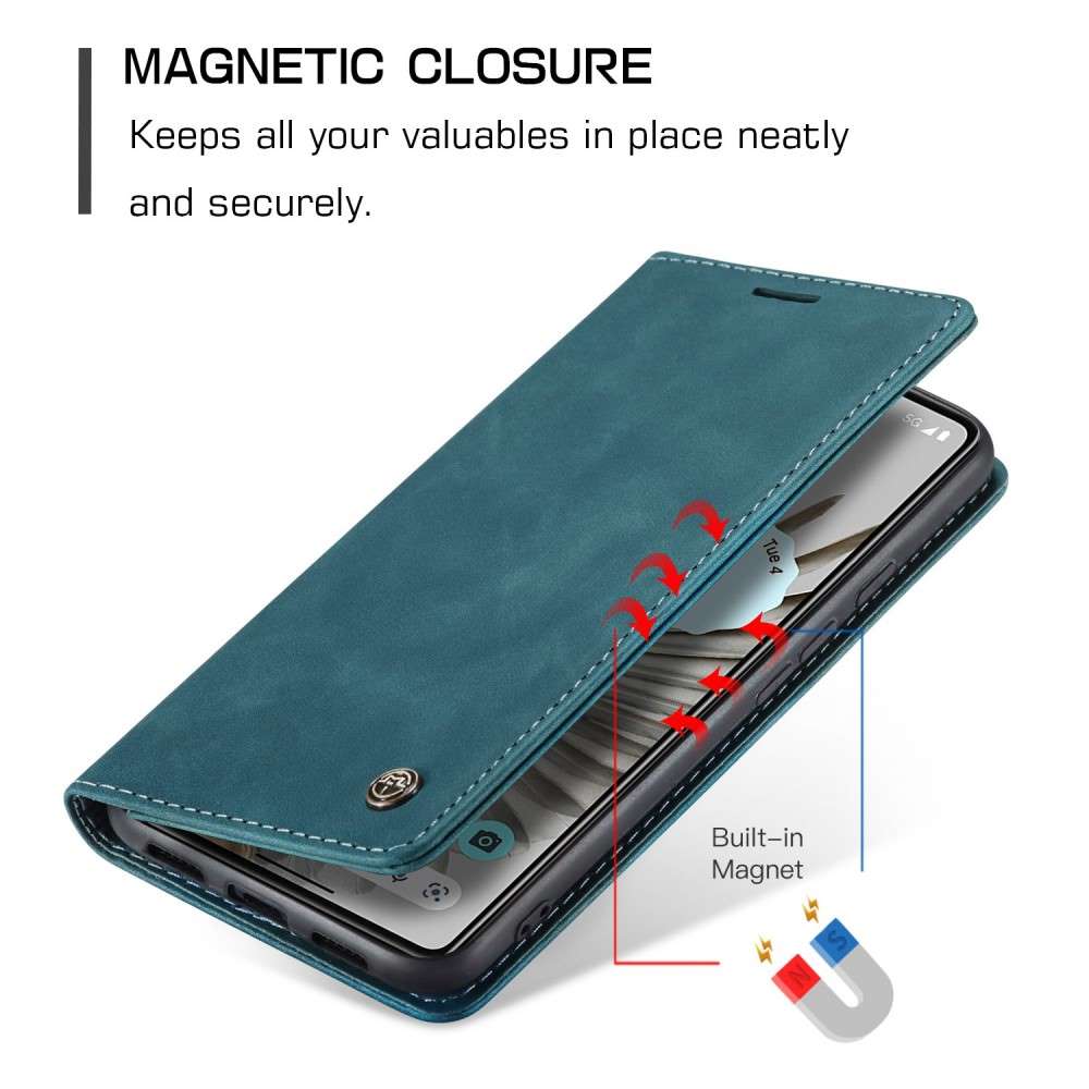 CASEME Handy Tasche für Google Pixel 7 PRO Wallet 013 Series Hülle Klapp Etui