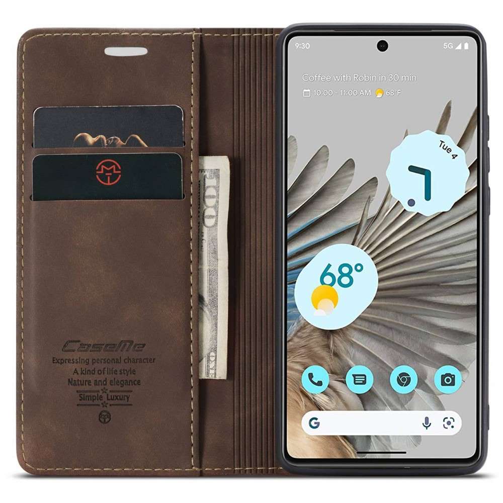 CASEME Handy Tasche für Google Pixel 7 PRO Wallet 013 Series Hülle Klapp Etui
