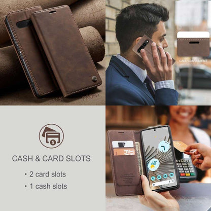CASEME Handy Tasche für Google Pixel 7 PRO Wallet 013 Series Hülle Klapp Etui
