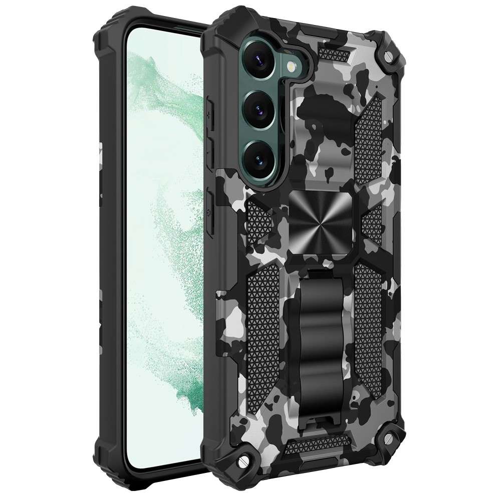 Outdoor Hülle für Samsung Galaxy S23 Camouflage Shockproof Schutz Armor Cover