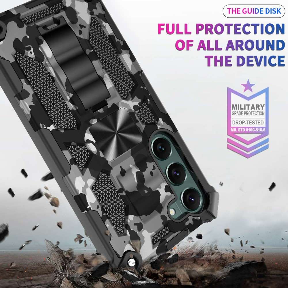 Outdoor Hülle für Samsung Galaxy S23 Camouflage Shockproof Schutz Armor Cover