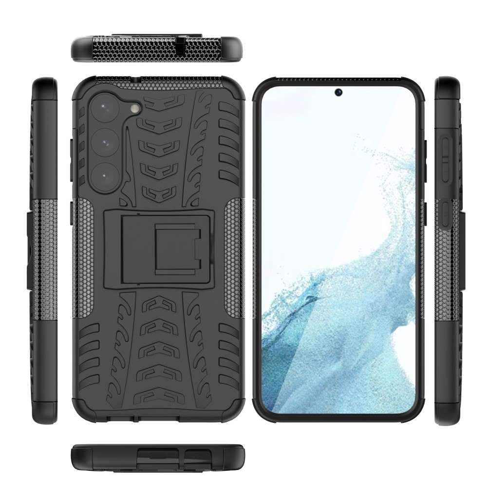 Outdoor Hülle für Samsung Galaxy S23 PLUS Tire Rutschfest Kickstand Schutz Cover