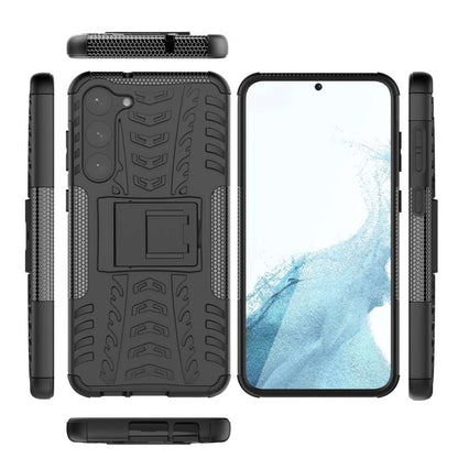 Outdoor Hülle für Samsung Galaxy S23 PLUS Tire Rutschfest Kickstand Schutz Cover