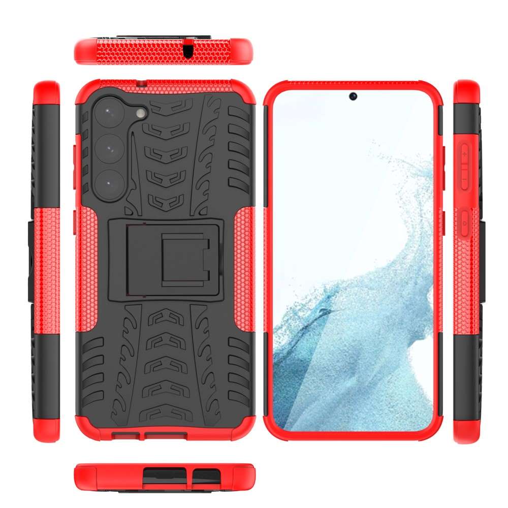 Outdoor Hülle für Samsung Galaxy S23 PLUS Tire Rutschfest Kickstand Schutz Cover