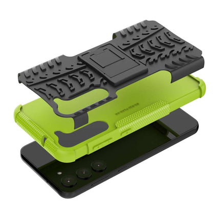 Outdoor Hülle für Samsung Galaxy S23 PLUS Tire Rutschfest Kickstand Schutz Cover
