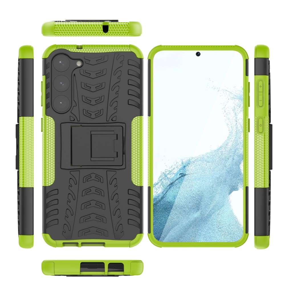Outdoor Hülle für Samsung Galaxy S23 PLUS Tire Rutschfest Kickstand Schutz Cover