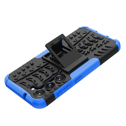 Outdoor Hülle für Samsung Galaxy S23 Tire Rutschfest Kickstand PC TPU Cover Case