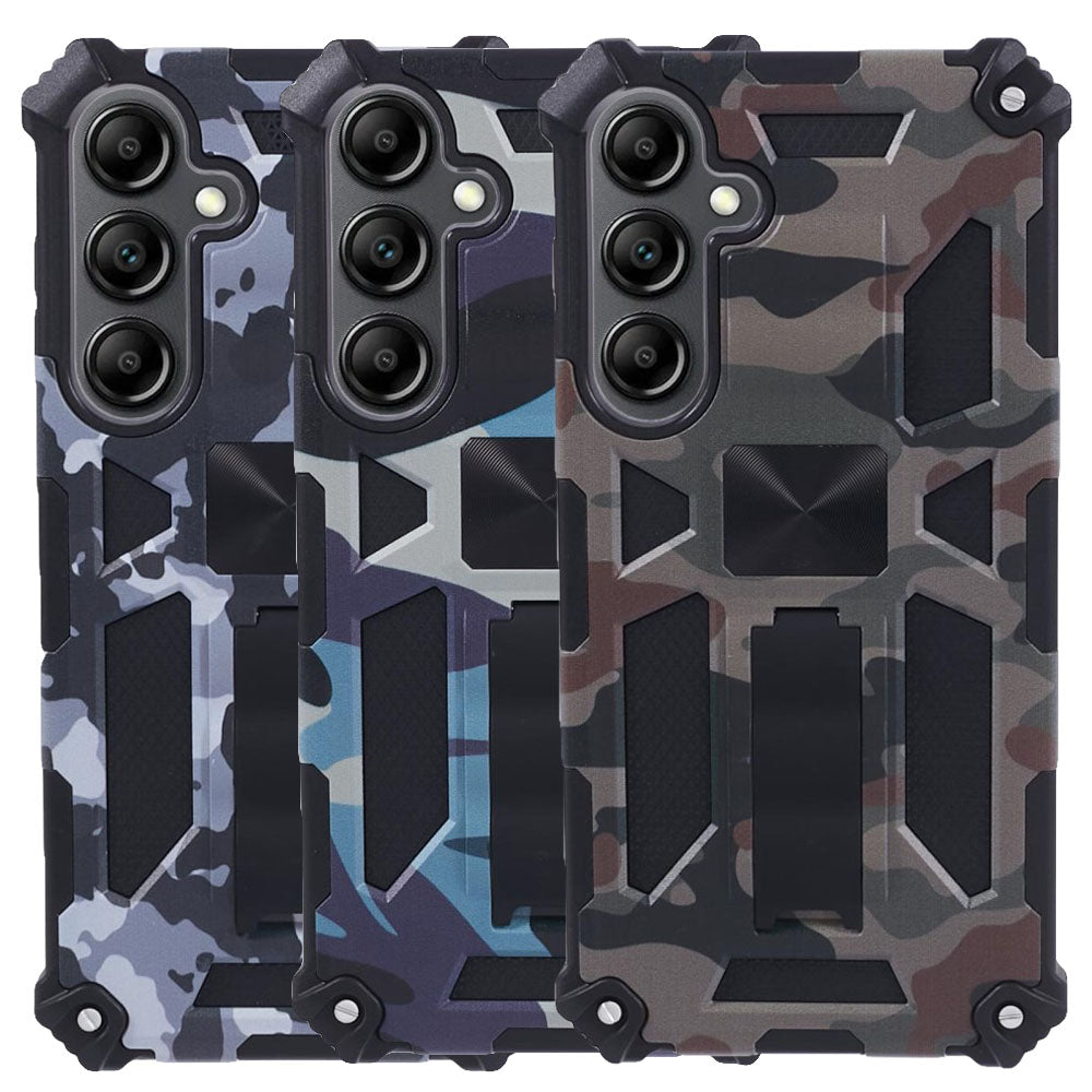 Outdoor Hülle für Samsung Galaxy S24 PLUS Camouflage Shockproof PC Schutzcover