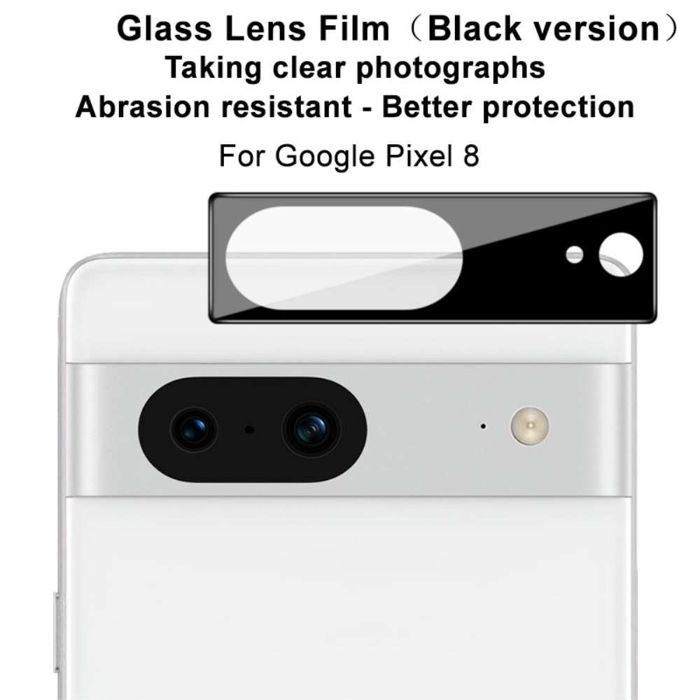 IMAK Kamera Schutzglas für Google Pixel 8 Abdeckung Folie Linse Tempered Glass