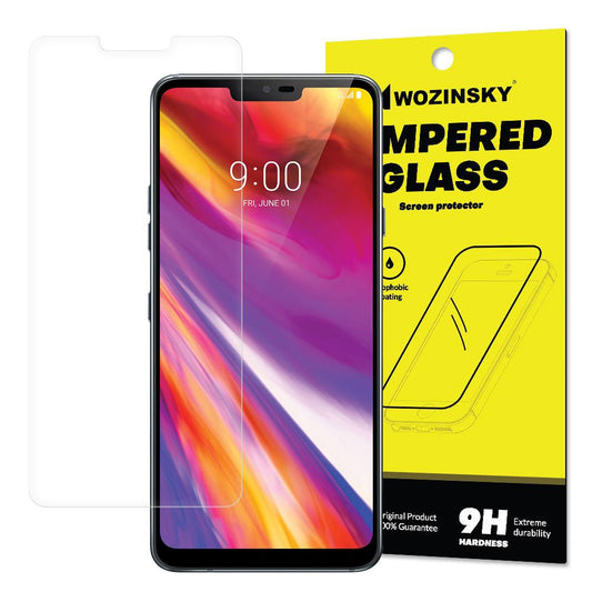 WOZINSKY Schutzglas Folie Tempered Glass Screen Protector 9H für LG G7 ThinQ