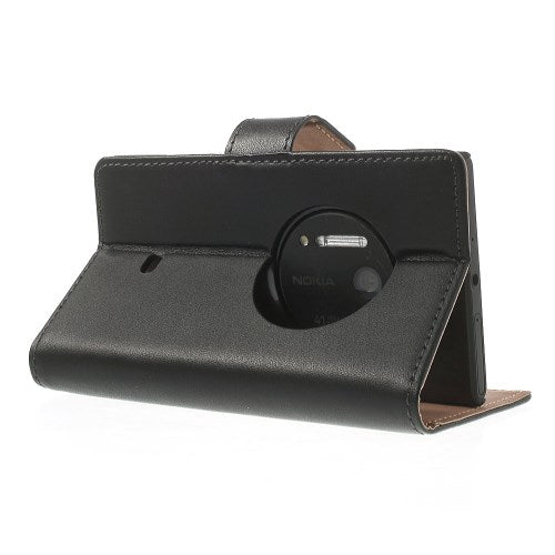 Wallet Case für Nokia Lumia 1020 Echt Leder Magnet