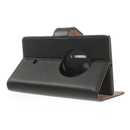 Wallet Case für Nokia Lumia 1020 Echt Leder Magnet