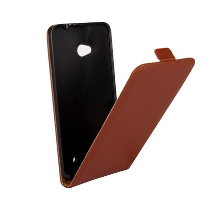 Flip Case für Microsoft Lumia 640 Genuine Split Echt Leder