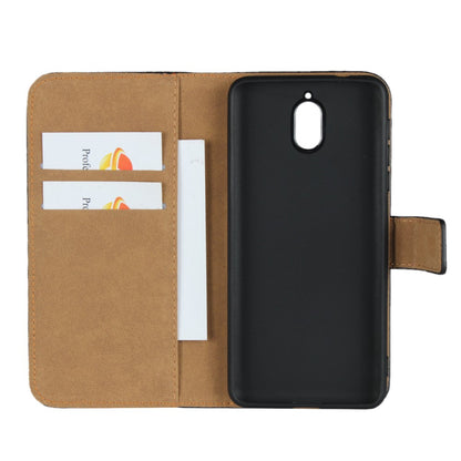 Wallet Case für Nokia 3.1 TPU Split Echt Leder