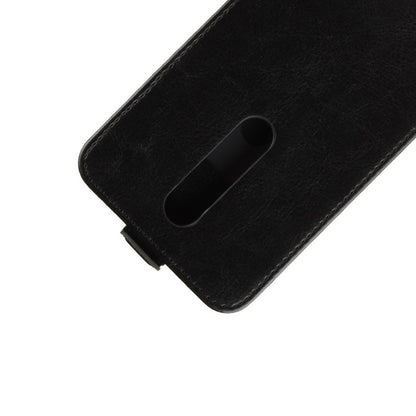 Flip Case für Nokia 3.1 PLUS Crazy Horse Handy Tasche Swipe Card Slot