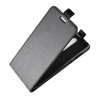 Flip Case für Nokia 3.1 PLUS Crazy Horse Handy Tasche Swipe Card Slot